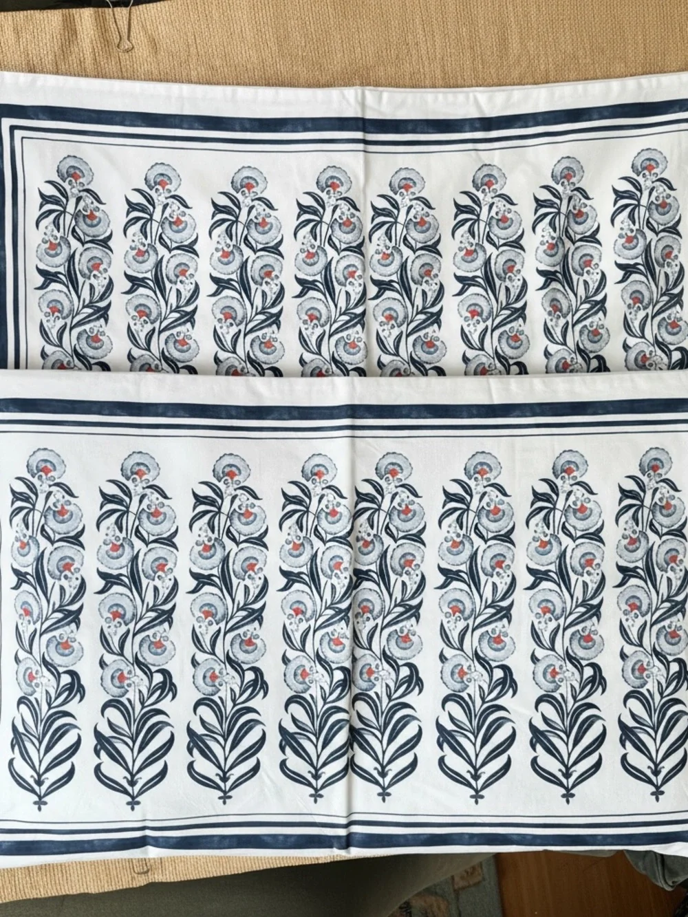 Serena and lily king size pillow shams